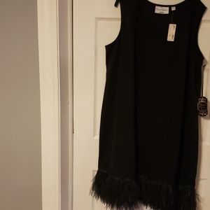 💎 NEW Little Black Dress w/ Featherlikes